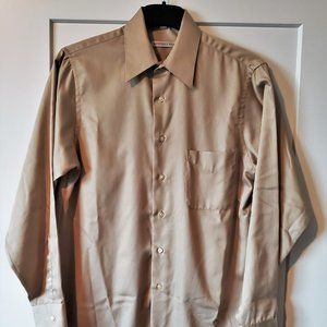 Shirt, Long Sleeve, Geoffrey Beene, Wrinkle Free